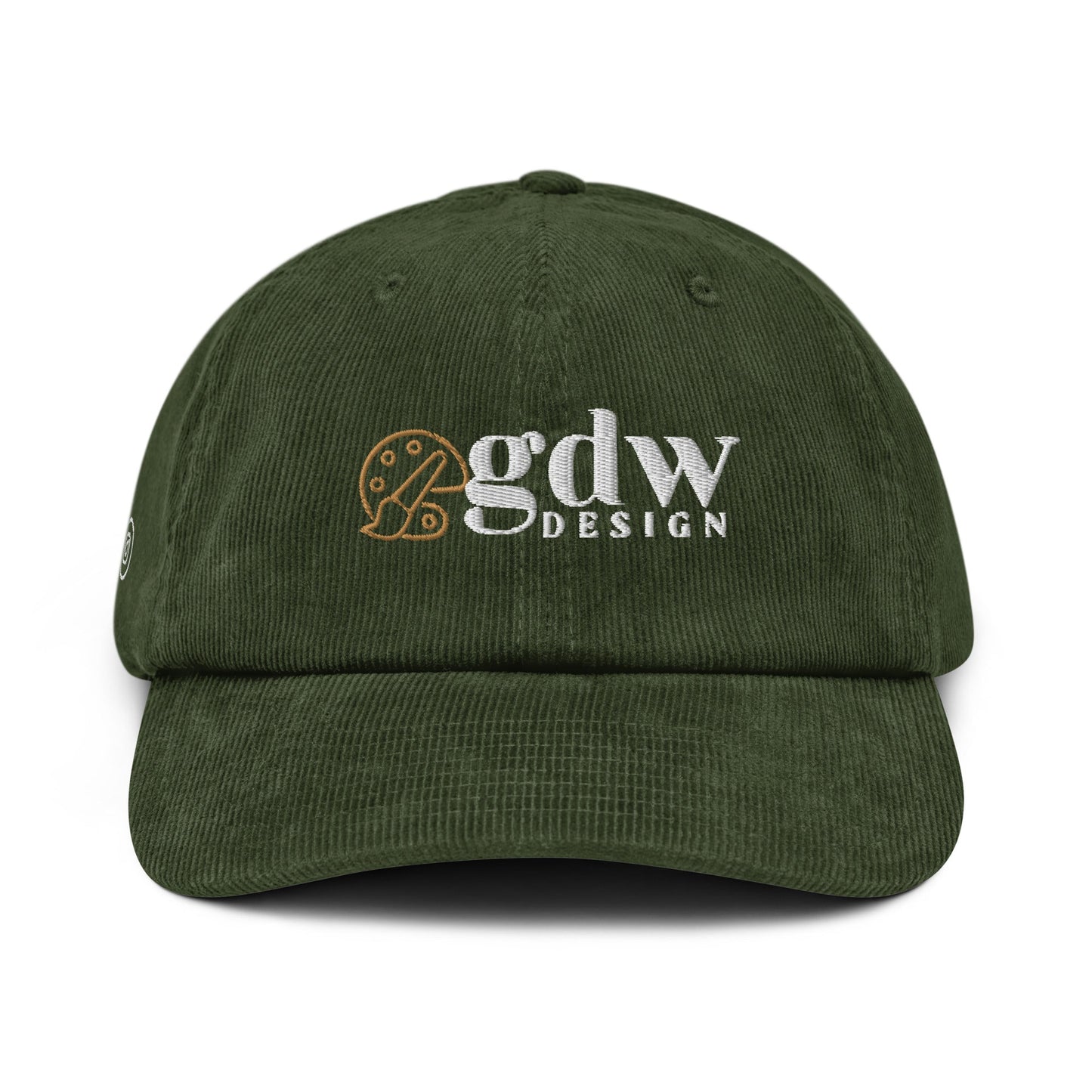 GDW Design Embroidered Corduroy Hat