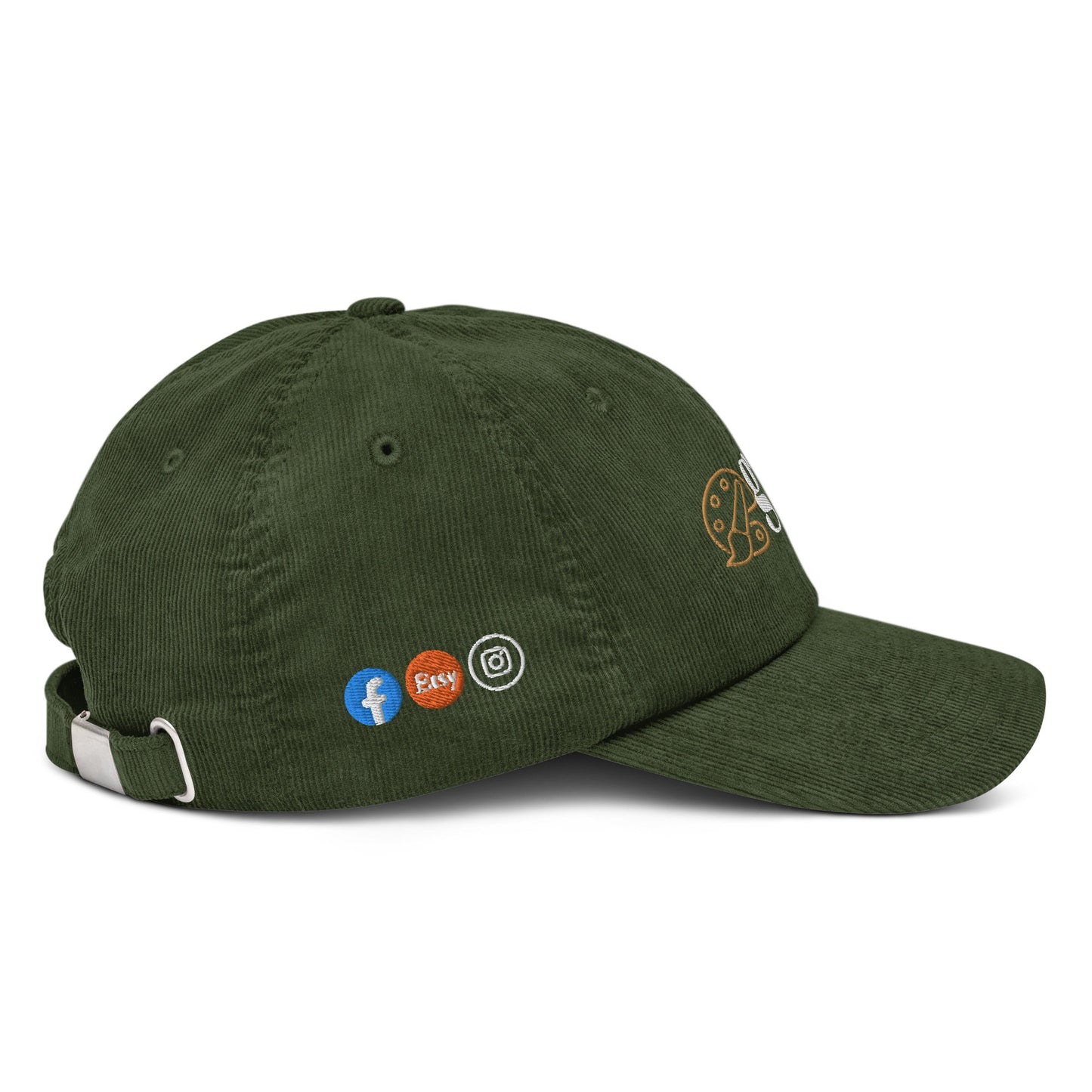 GDW Design Embroidered Corduroy Hat