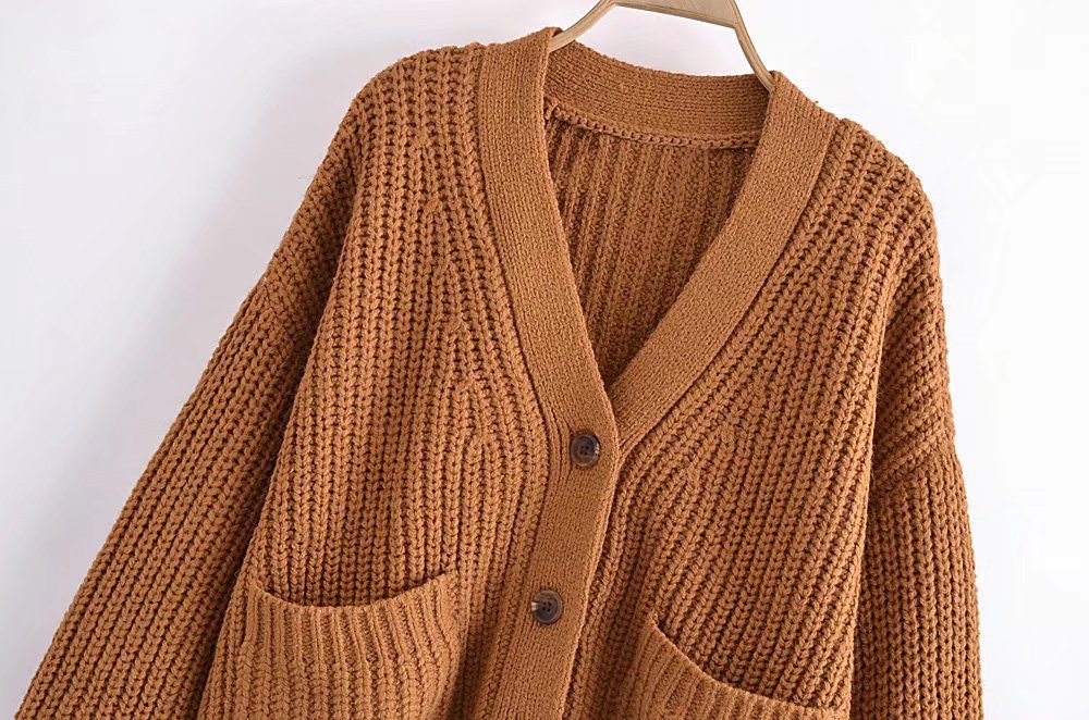 Women's Cardigan Knitted Sweater