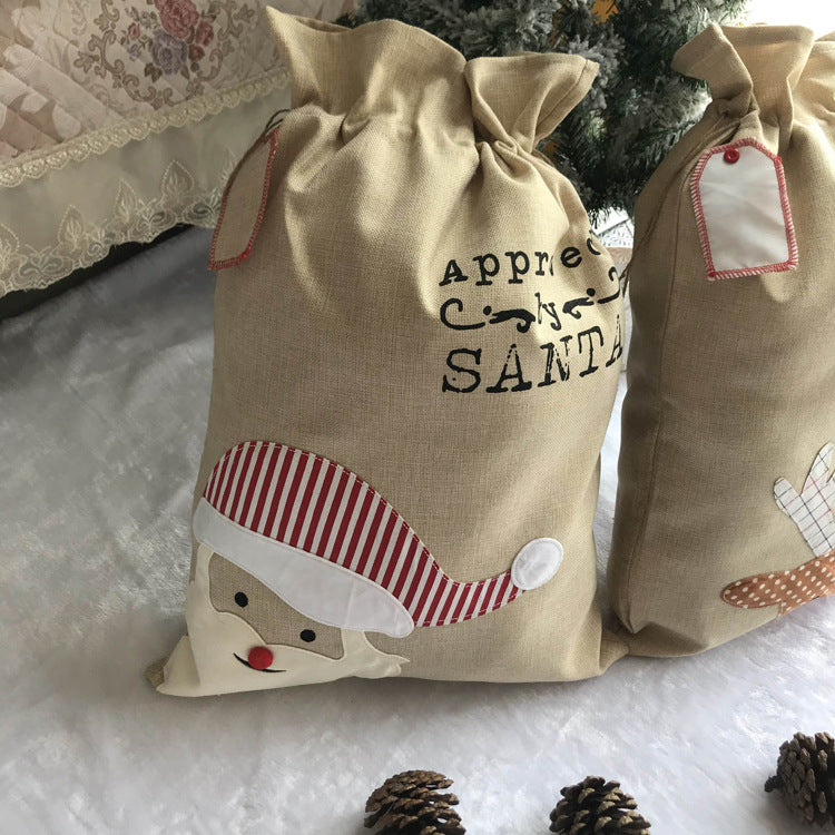 Gift Christmas Eve Santa Present Bag