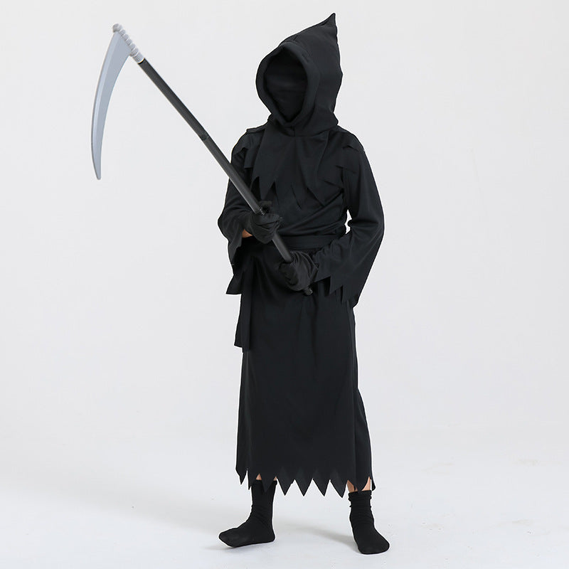 Children's Grim Reaper Halloween Cos Costume Death Costume Costumes