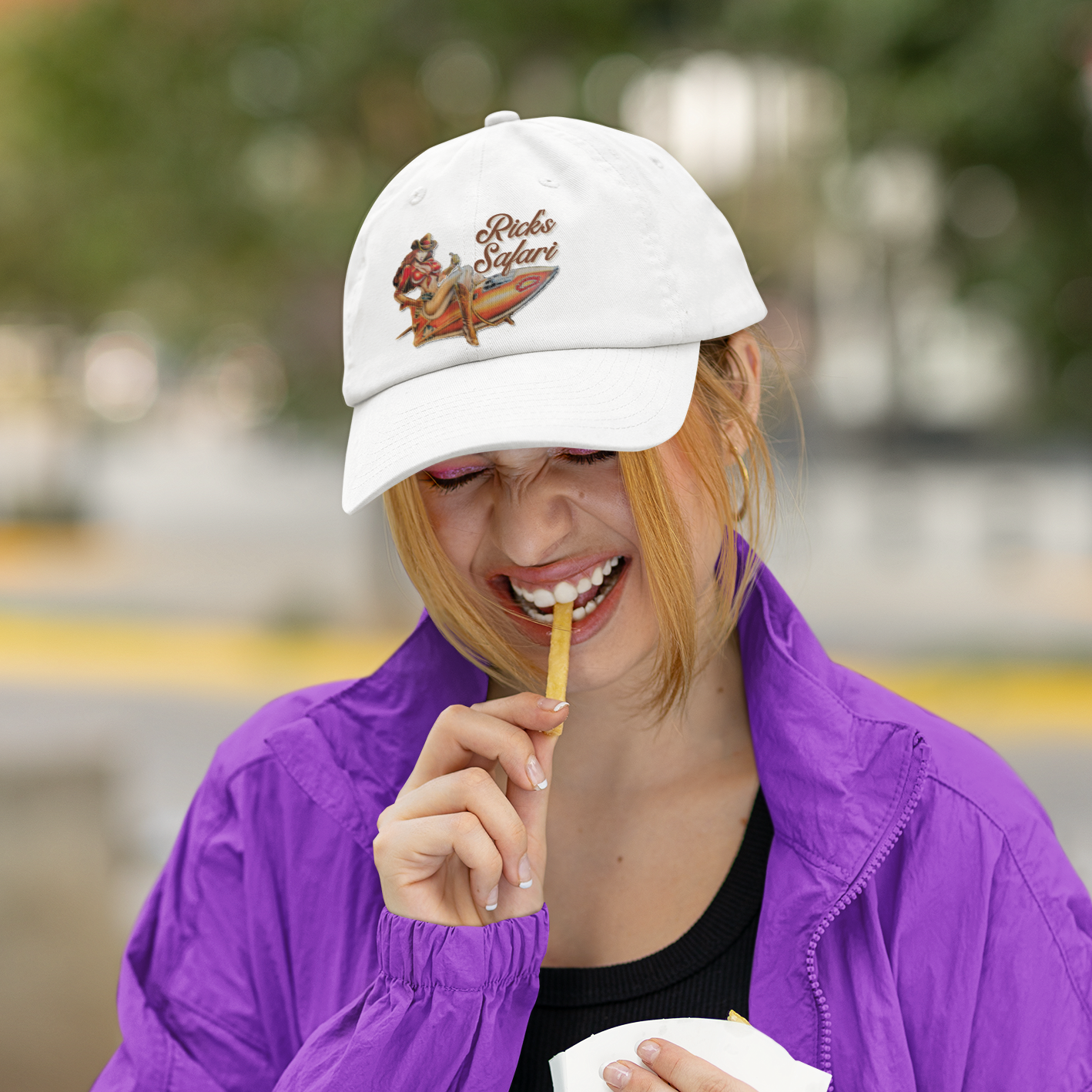 Custom Rick's Antique Safari Low Profile Baseball Cap