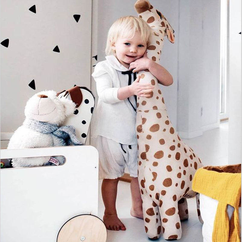 Nordic Creative Cute Giraffe Plush Toy