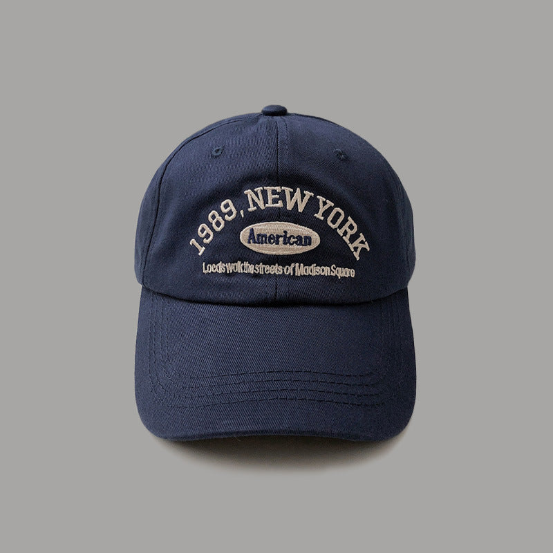 Versatile New York Embroidered Vintage Baseball Hat