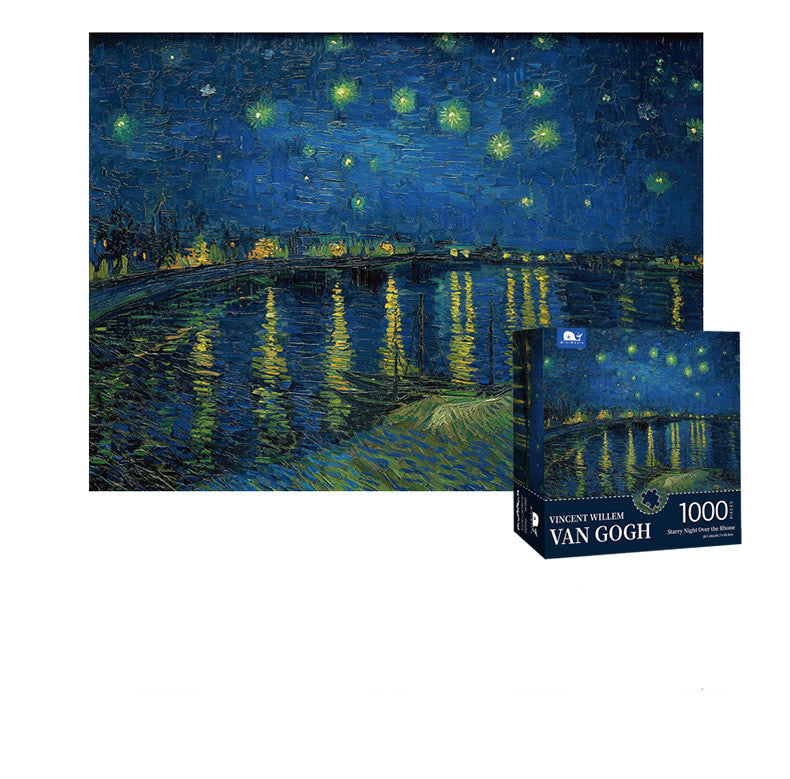 1000 Pieces Of Monet's Oil Painting Puzzle