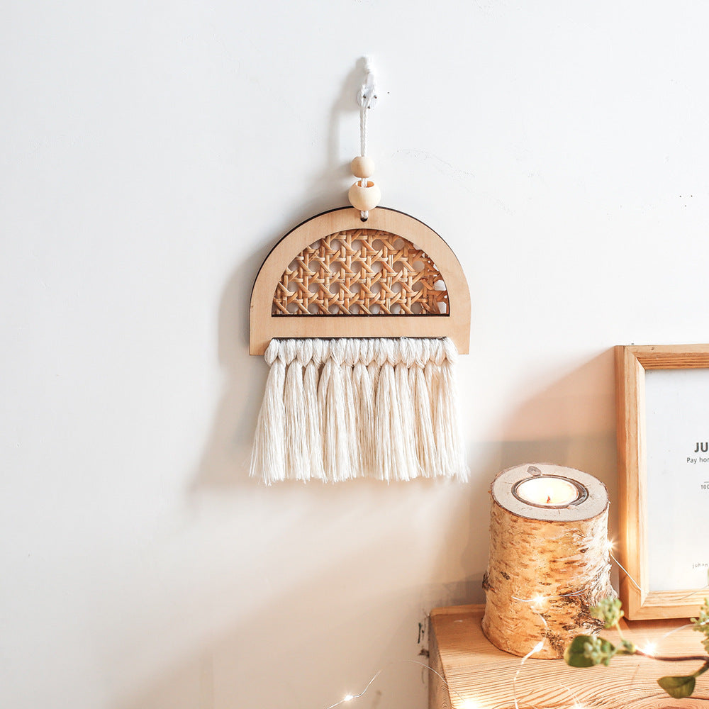 Creative Minimalist Home Wall Hanging Woven Pendant