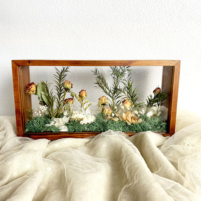 Dried Flower Photo Frame Diy Material Package Solid Wood Three-dimensional