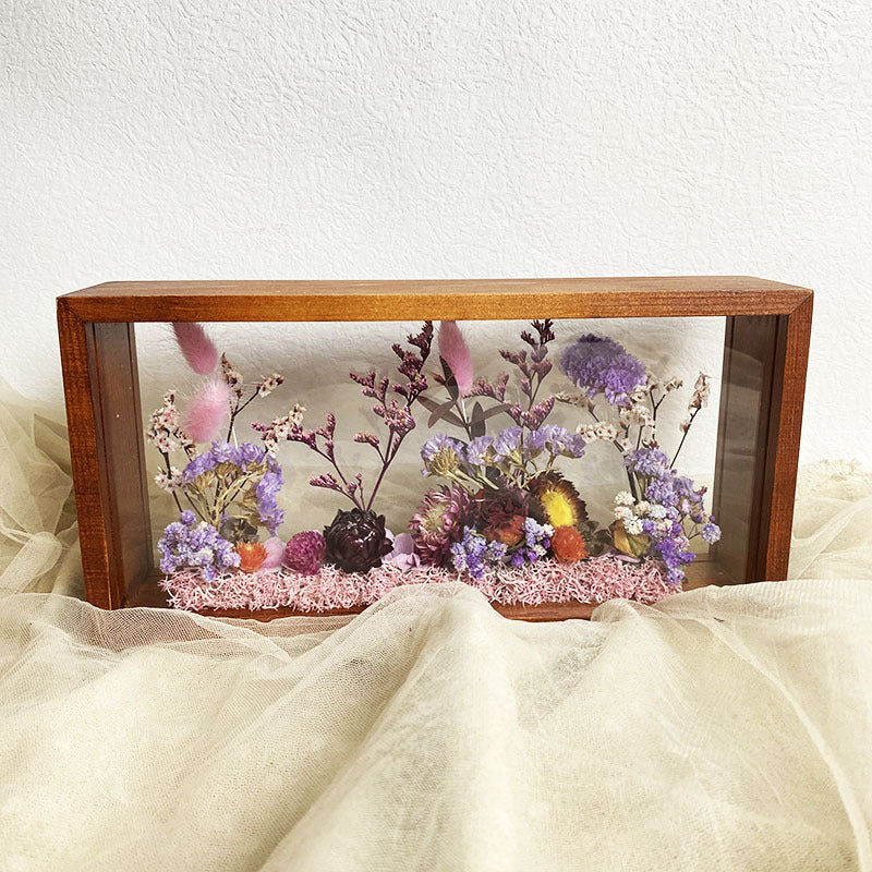 Dried Flower Photo Frame Diy Material Package Solid Wood Three-dimensional