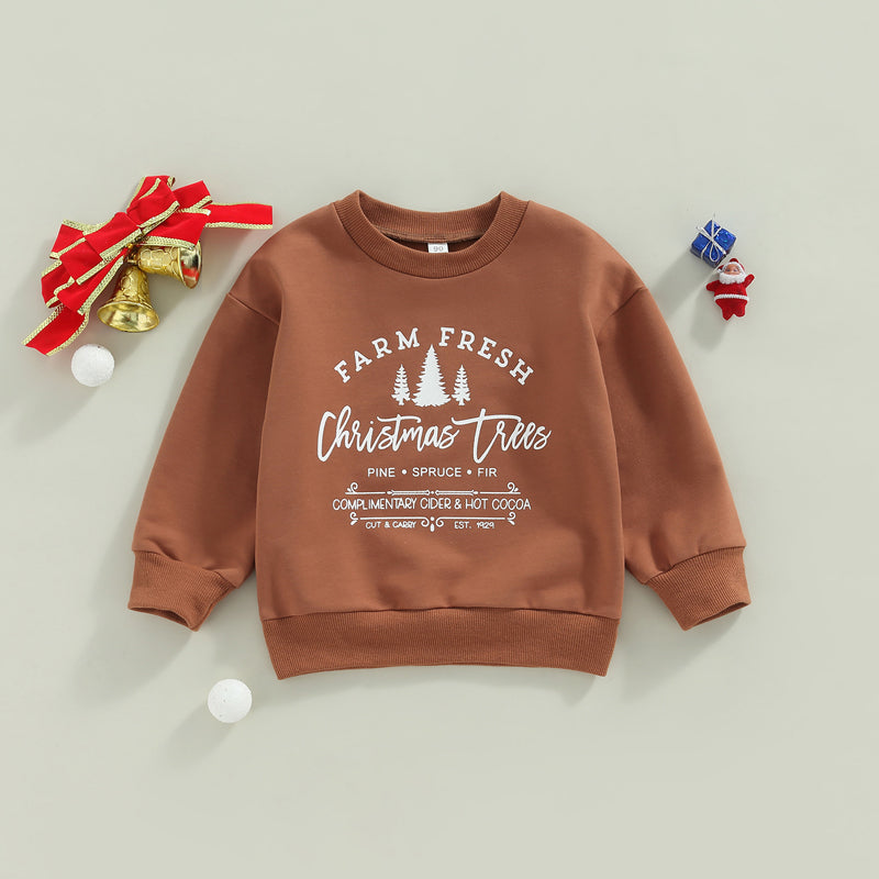 Children's Sweater On Christmas Day