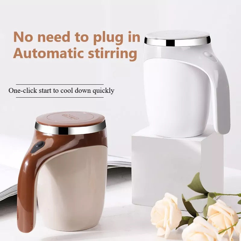 Rechargeable Model Automatic Stirring Cup Coffee Cup High Value Electric Stirring Cup Lazy Milkshake Rotating Magnetic Mug