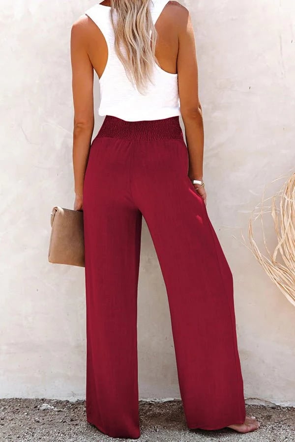 Relaxed High-Waist Pants