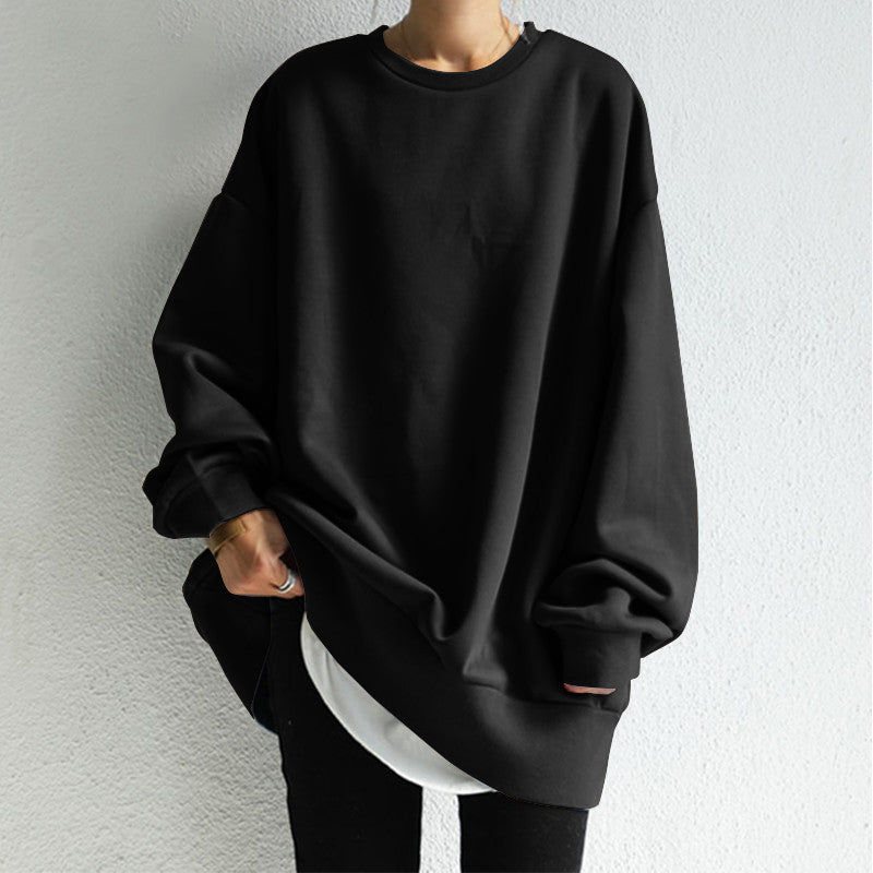 Women's Oversized Pullover Round Neck Loose Sweater