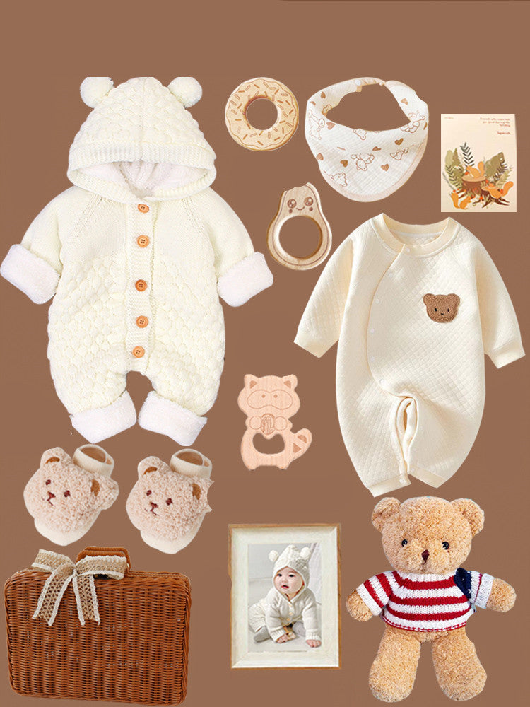 Full Moon Baby Shower Gift Clothes Set