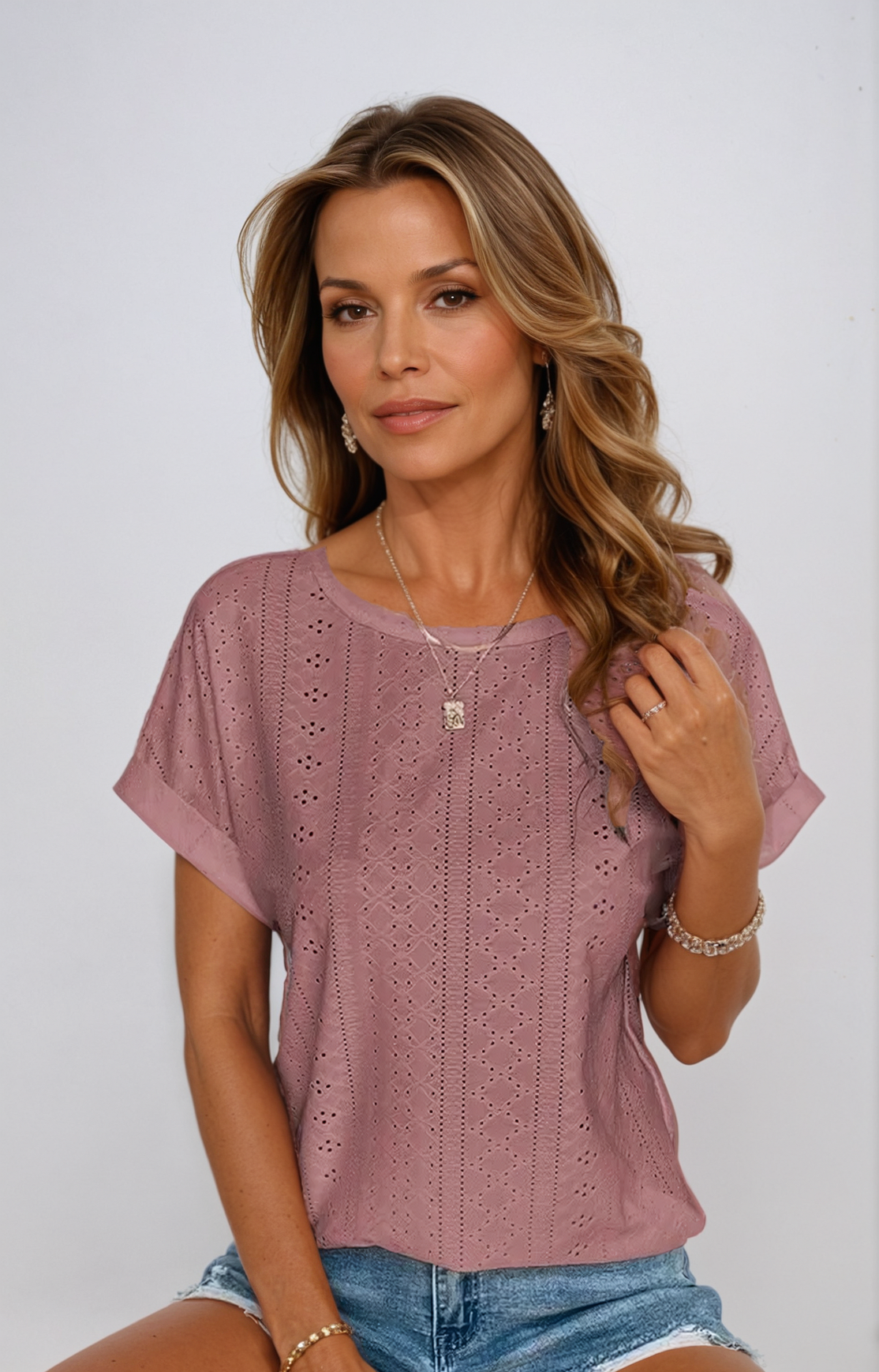 Summer Round Neck Top