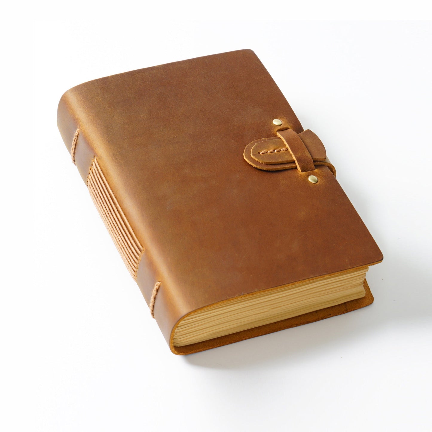 Stylish Personalized Vintage Leather Notepad