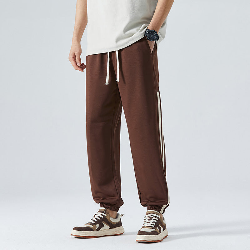 Striped Men's Leisure Sports Pants