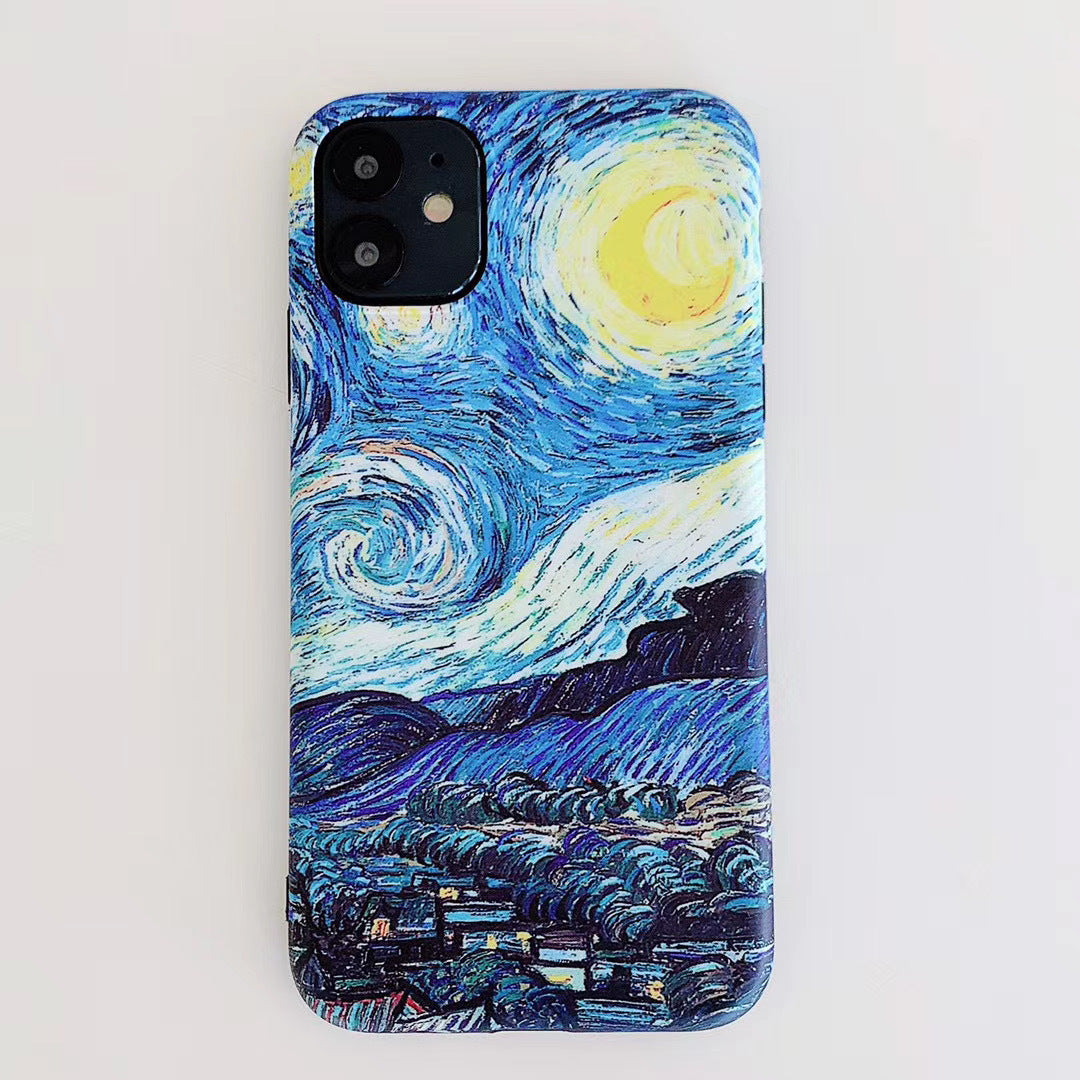 Retro Oil Painting Phone Case