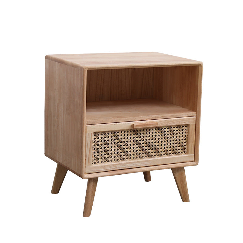 Nordic Style Simple Modern Bedroom Storage Mini Storage Rattan