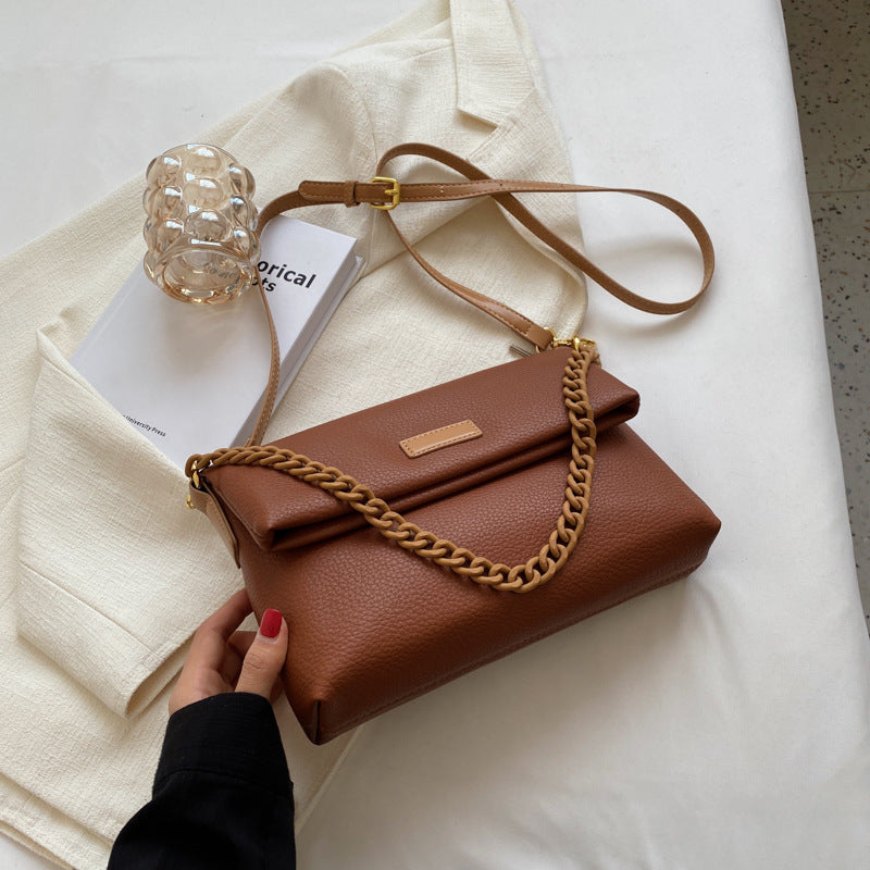 Fashion Chain PU Simple Women's Bag