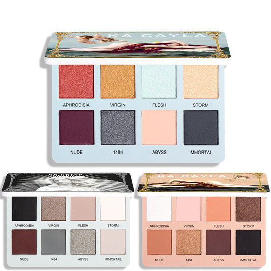 Creative Matte Pearl Glitter Eyeshadow Palette