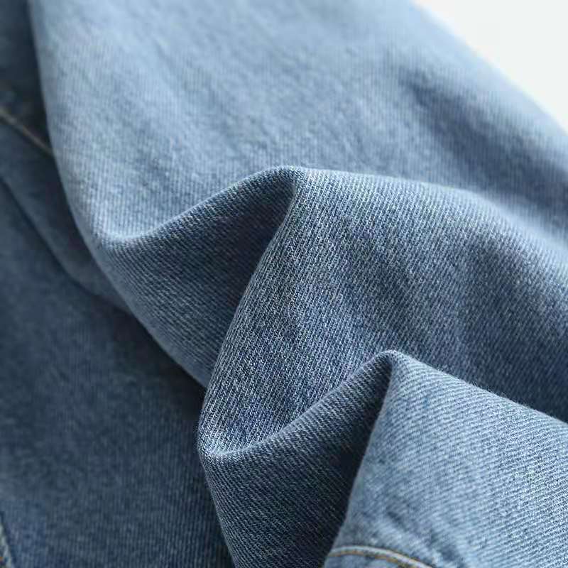 Wash Cotton To Make Old Denim Jacket Mouth