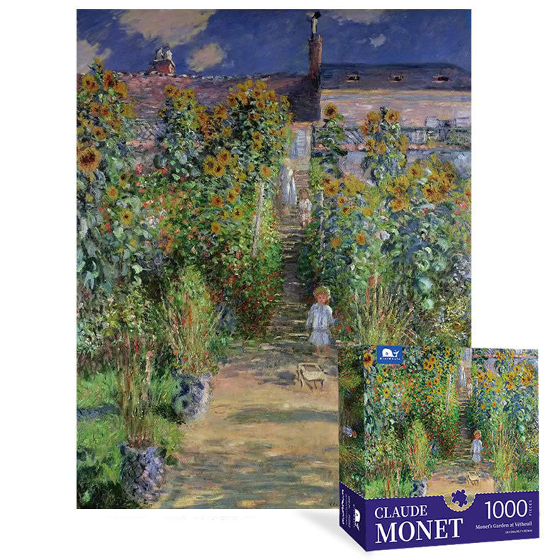 1000 Pieces Of Monet's Oil Painting Puzzle