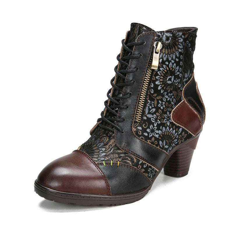 Women's Vintage Leather Boots