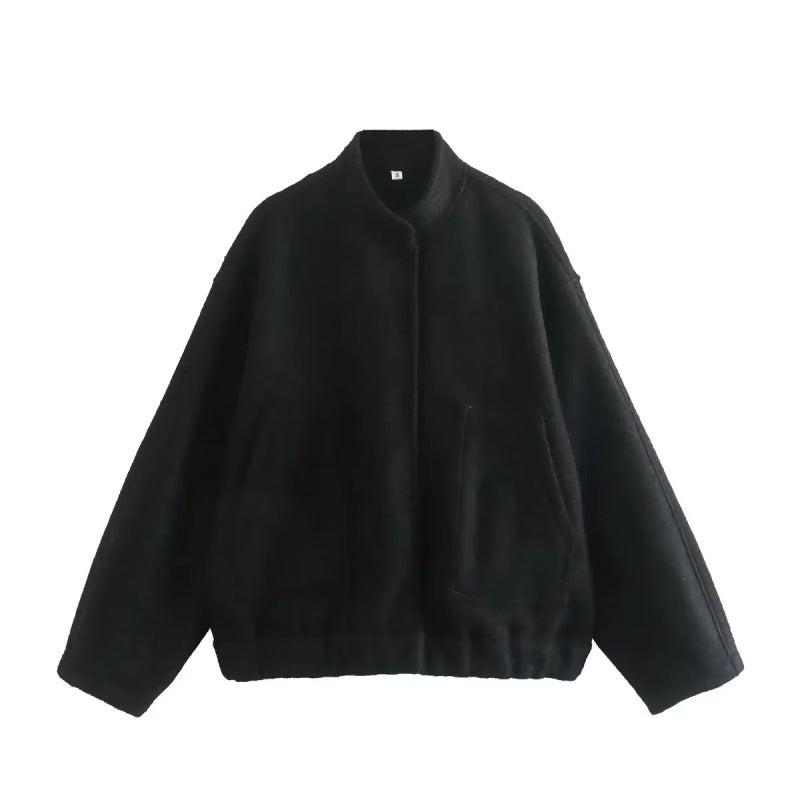 Loose Casual Jacket Street Y2K Collar Button Jacket