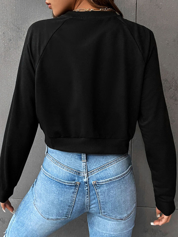 Women's Brooklyn Graphic Crop Sweatshirt