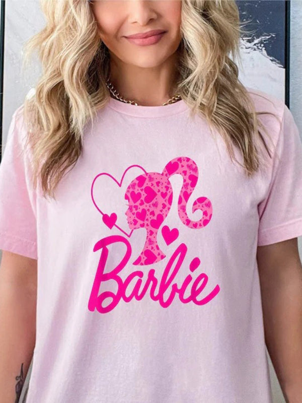 Barbie Casual Women's Short-Sleeved T-shirt