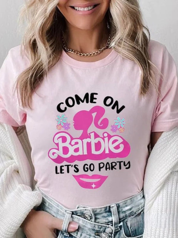 Barbie Casual Women's Short-Sleeved T-shirt