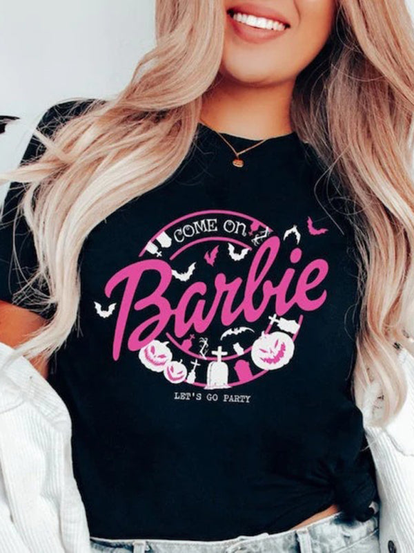 Barbie Casual Women's Short-Sleeved T-shirt