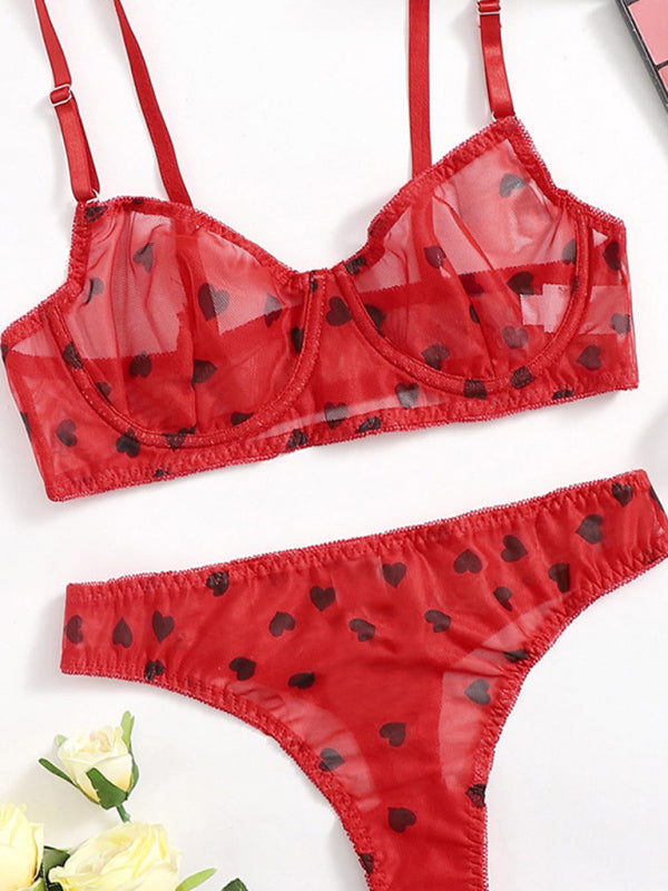 New Sexy Mesh Underwear Set