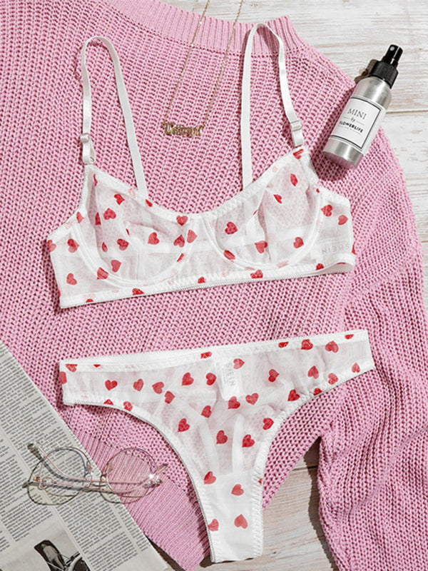 New Sexy Mesh Underwear Set