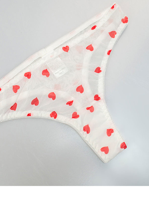 New Sexy Mesh Underwear Set