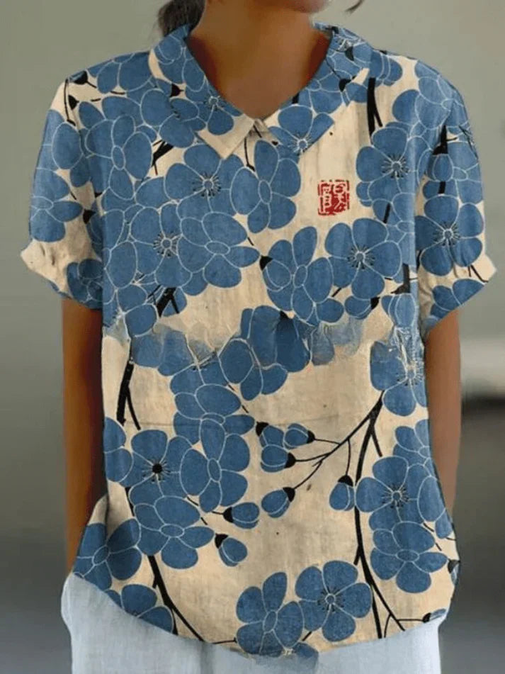 Floral Pattern Blouse