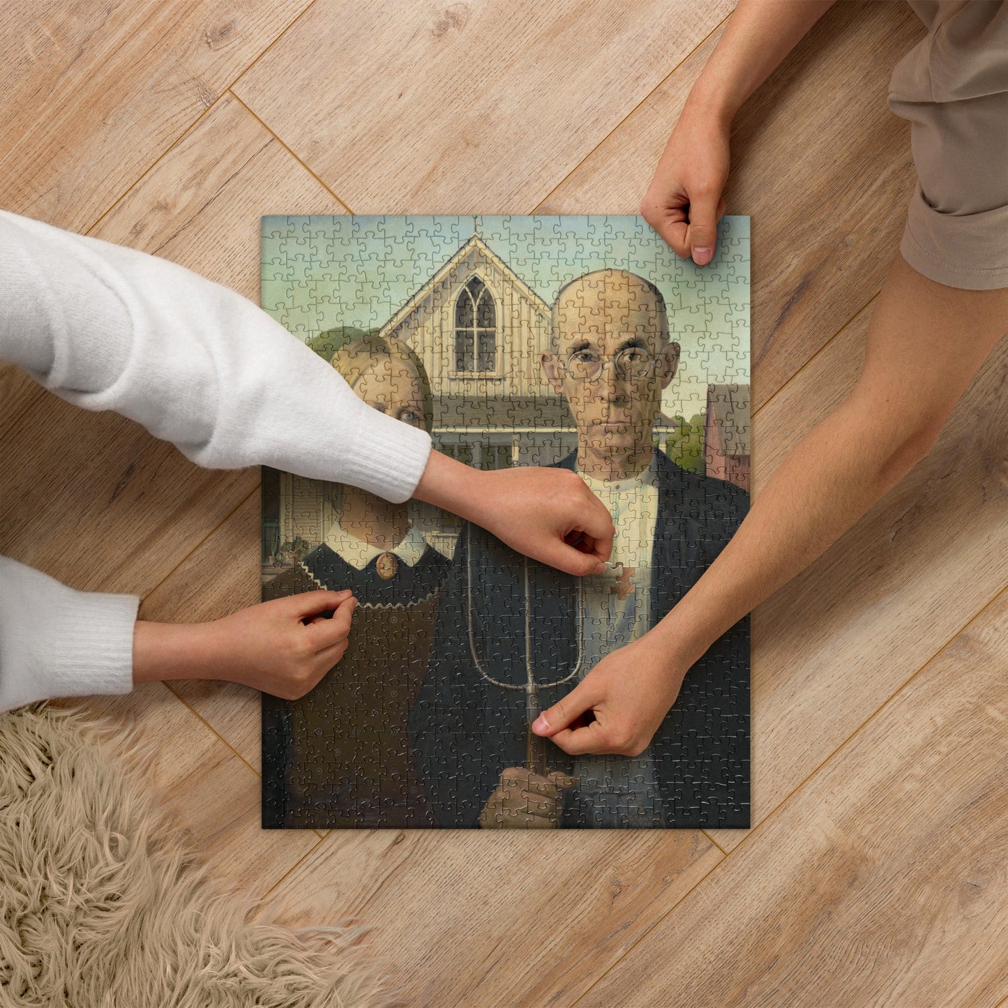 American Gothic Jigsaw puzzle