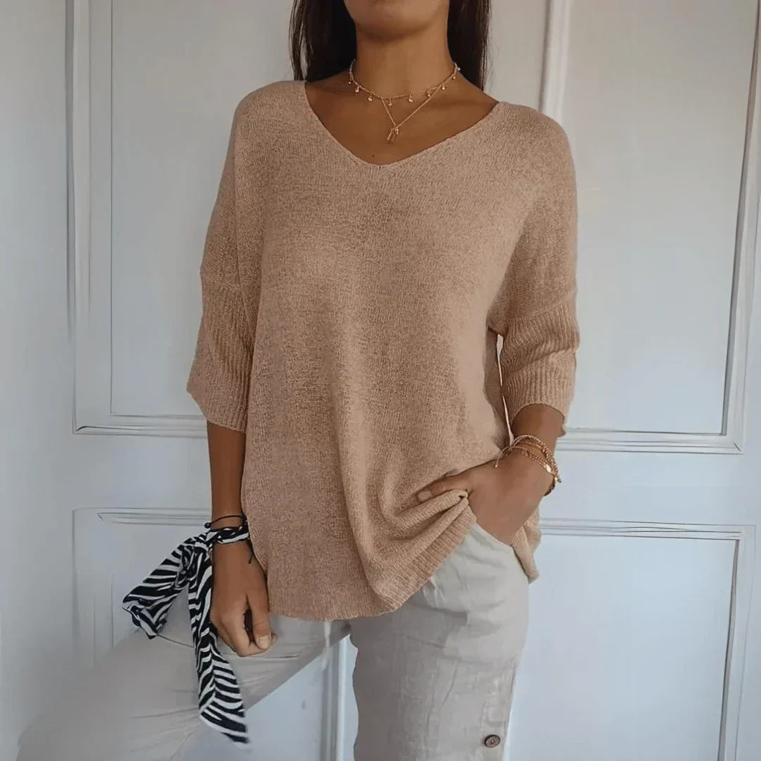 Slimming V-Neck Top
