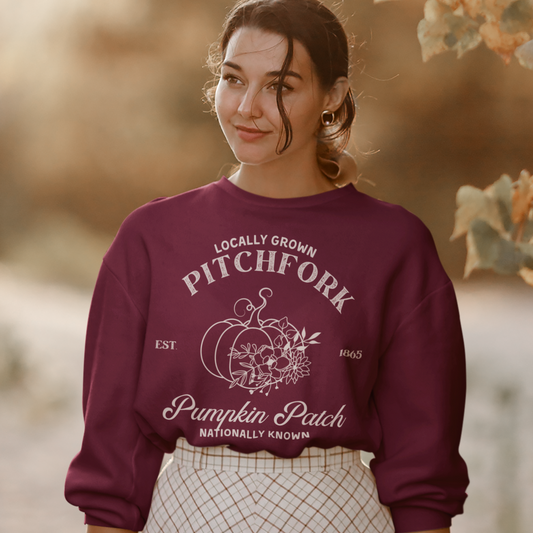 Fall Harvest Festival Pumpkin Patch Crewneck Pullover