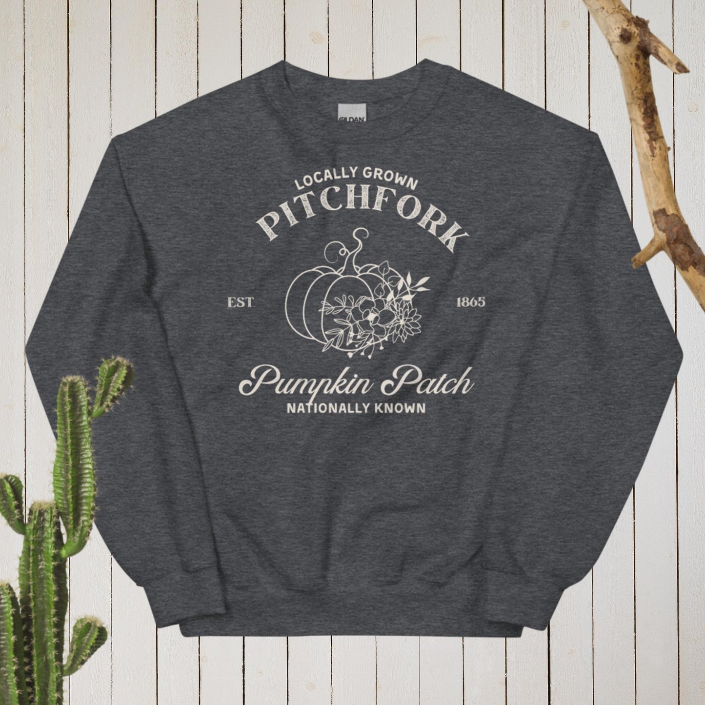 Fall Harvest Festival Pumpkin Patch Crewneck Pullover