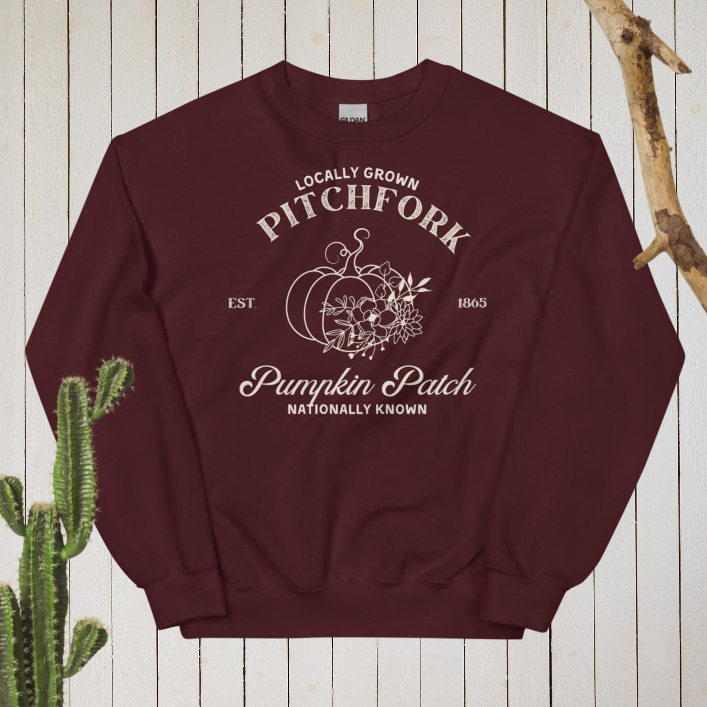 Fall Harvest Festival Pumpkin Patch Crewneck Pullover