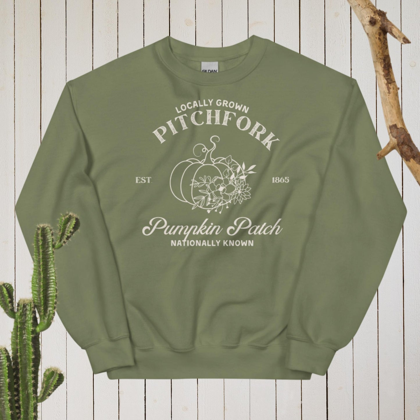 Fall Harvest Festival Pumpkin Patch Crewneck Pullover