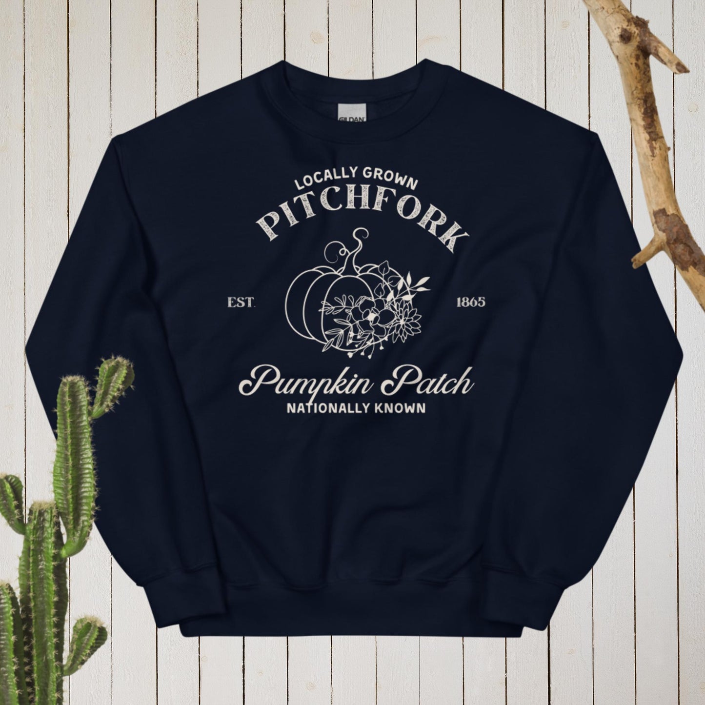 Fall Harvest Festival Pumpkin Patch Crewneck Pullover