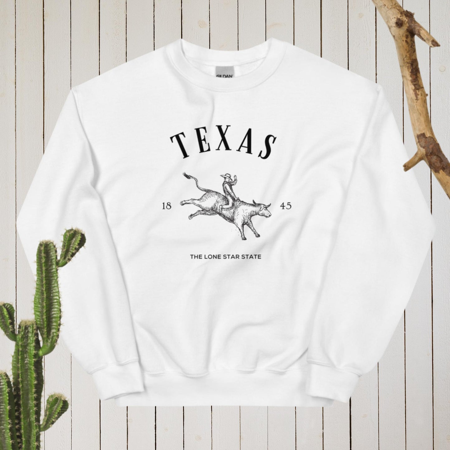 Texas The Lonestar State Sweatshirt Crewneck