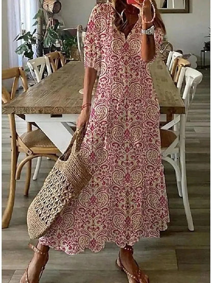 Boho Tummy Coverage Dress